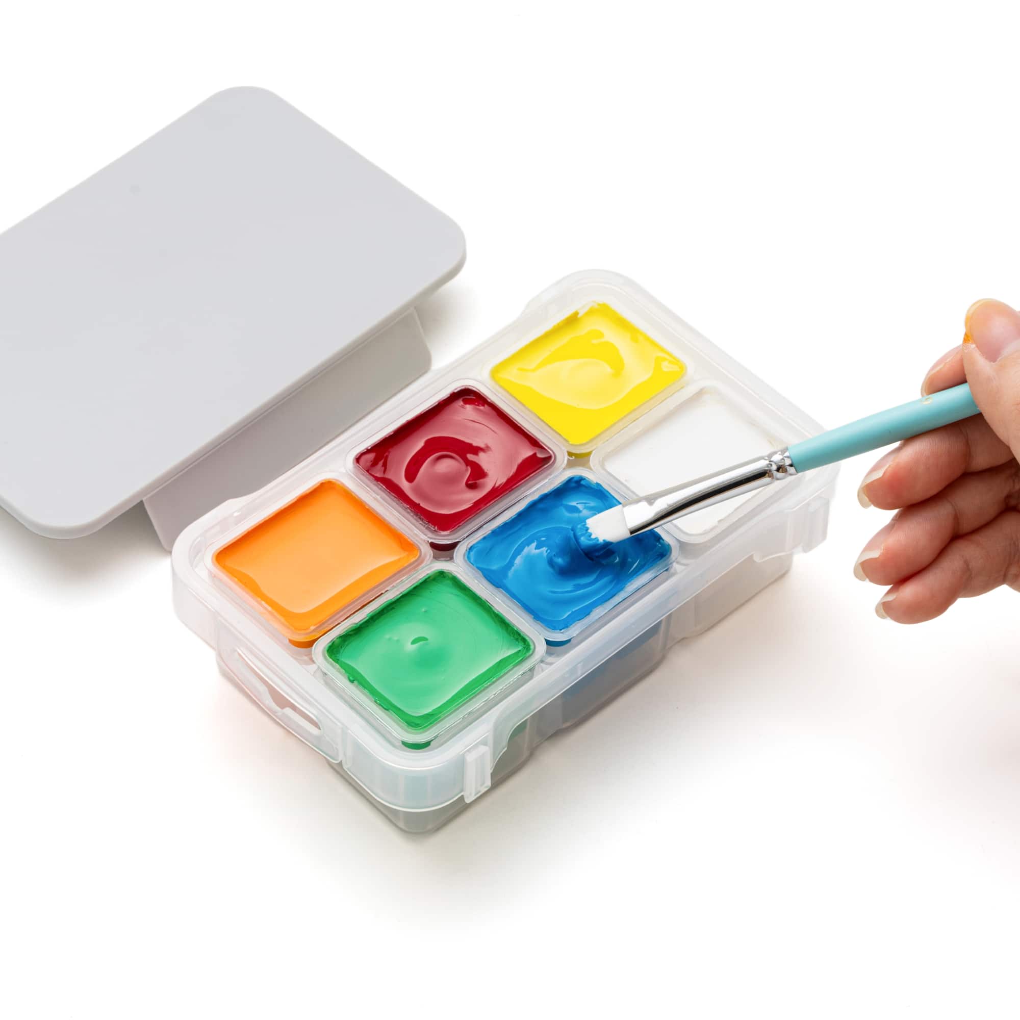 Necessities™ Mini 6 Color Jelly Gouache Paints by Artist's Loft™